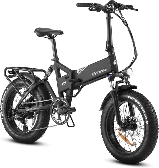 X7 Peak 1400W Electric Bike, Colorful Display Electric Bike with USB Port