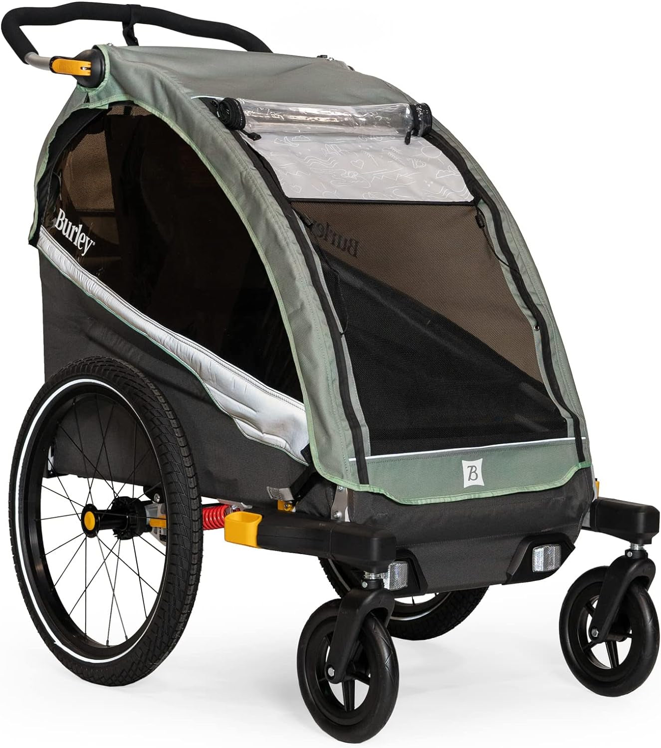 D’Lite X, 1 and 2 Seat Kid Bike Trailer & Stroller