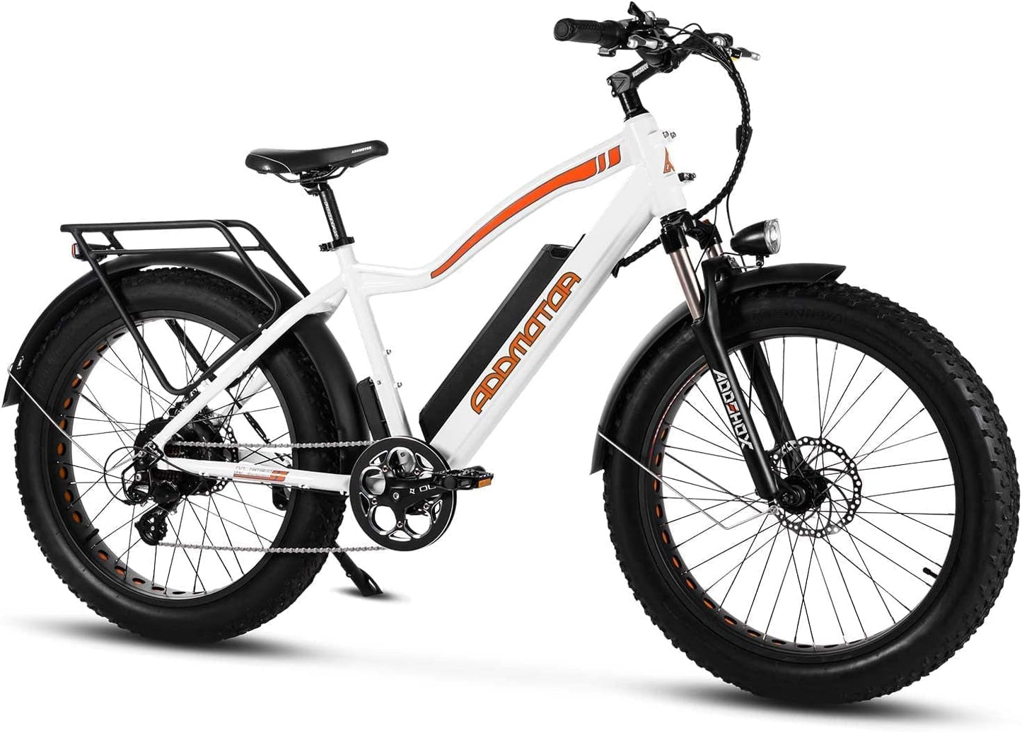 M-550 Electric Bike, 85MI, Electric Mountain Bike 750W 26'' Fat Tire Commuter E-Bike, 26 MPH Adult Electric Bicycle with Removable 48V 20Ah