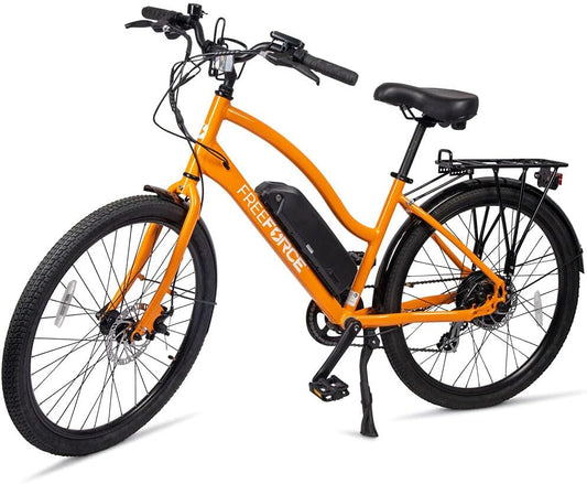 Electric Bike for Adults, Lightweight Ebike with 375W Bafang Motor, Kenda Tires, Shimano Drivetrain, 8 Gears, Throttle, Pedal Assist