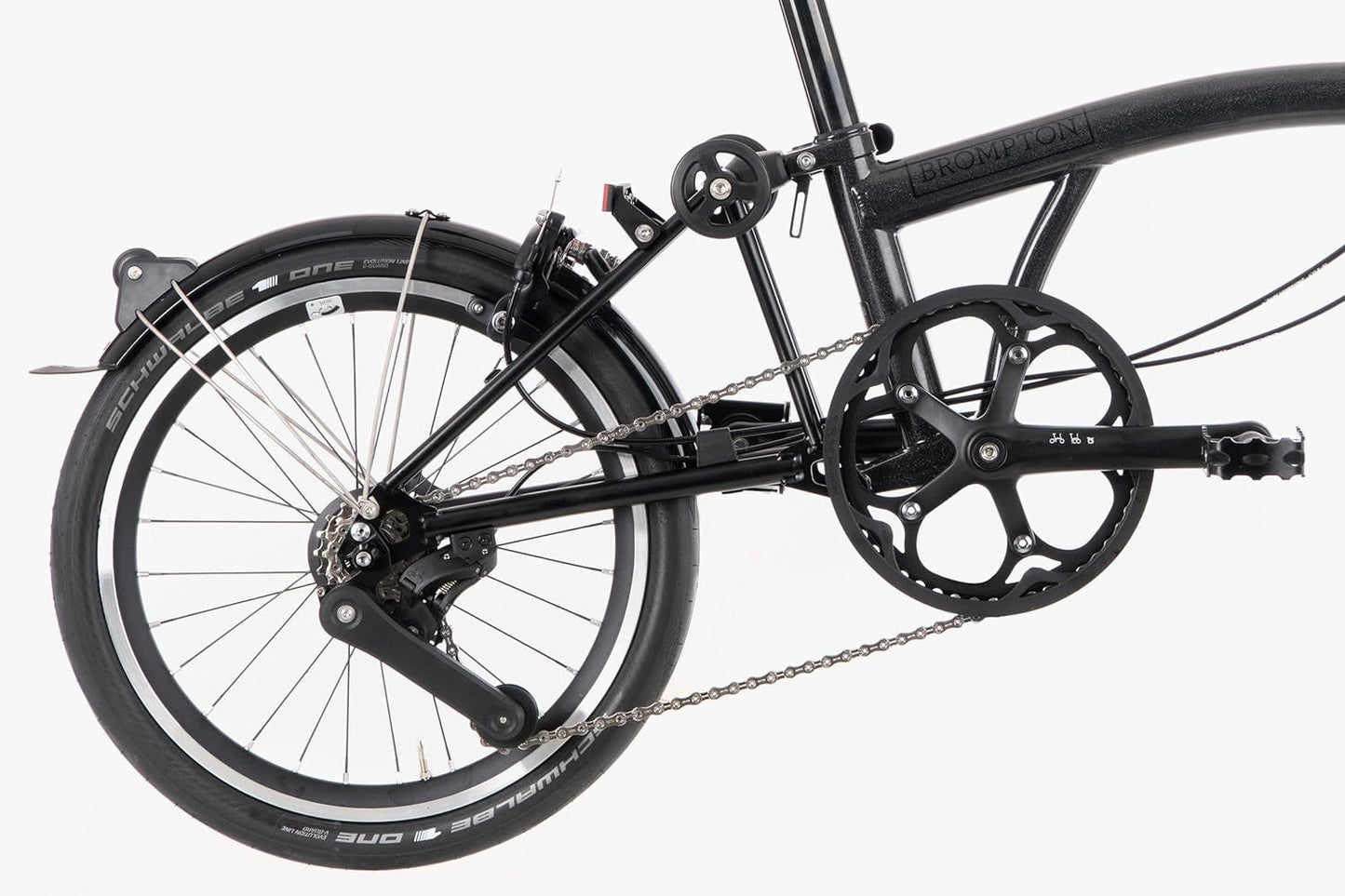 P Line Superlight 4 Speed Folding Bike - Mid