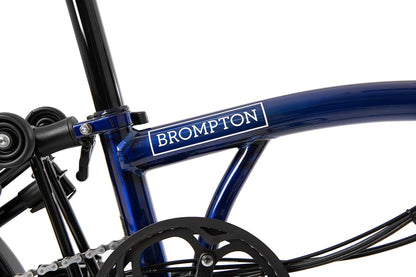 Electric C Line 6 Speed Folding Bike - Mid (Bolt Blue)