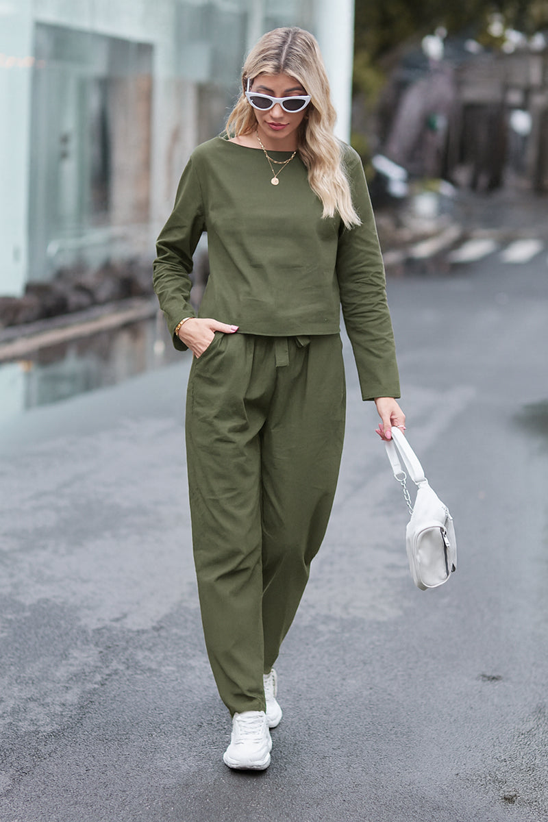 Cotton-Linen Monochrome Capsule
