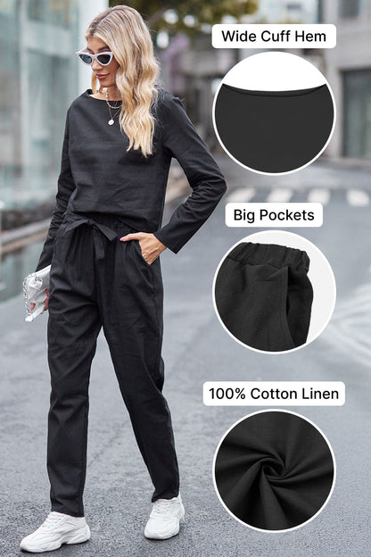 Cotton-Linen Monochrome Capsule