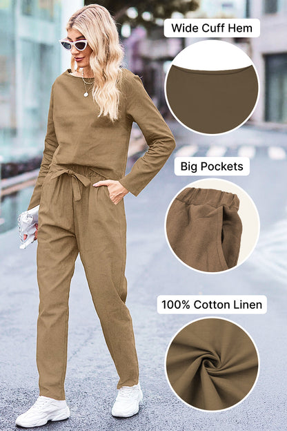 Cotton-Linen Monochrome Capsule