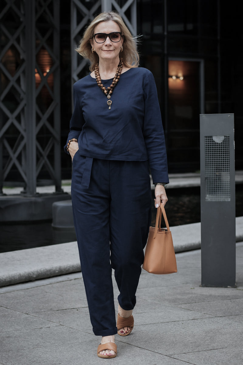 Cotton-Linen Monochrome Capsule