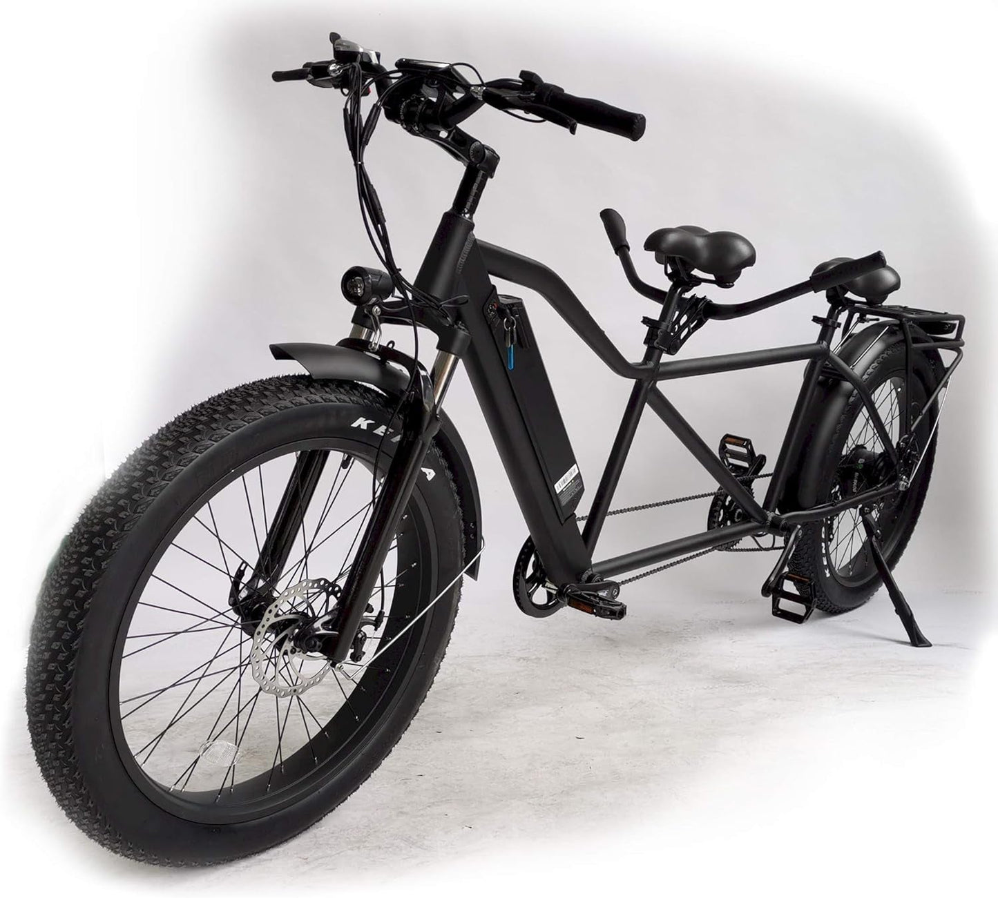 Fat Tire Electric Tandem Bicycle | Dual Rider Adventure with Enhanced Stability | Mobility4Less
