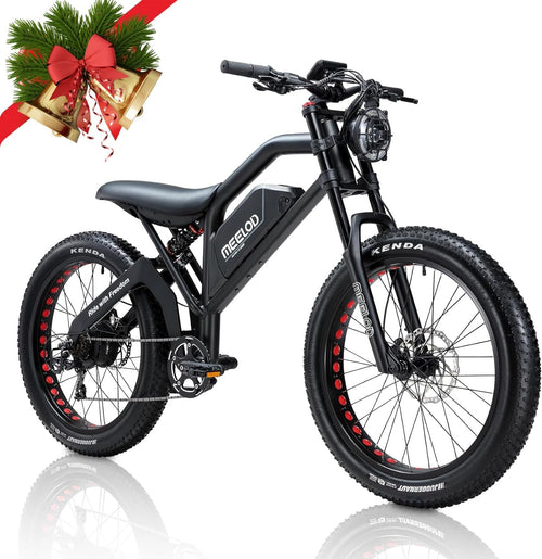 Electric Bike for Adults, Mountain Bike Ebike with 1500W/1200W Dual Motor/Single Motor 48V 25Ah Samsung Lithium Battery 26''X4.0'' Spoke Fat Tire 35