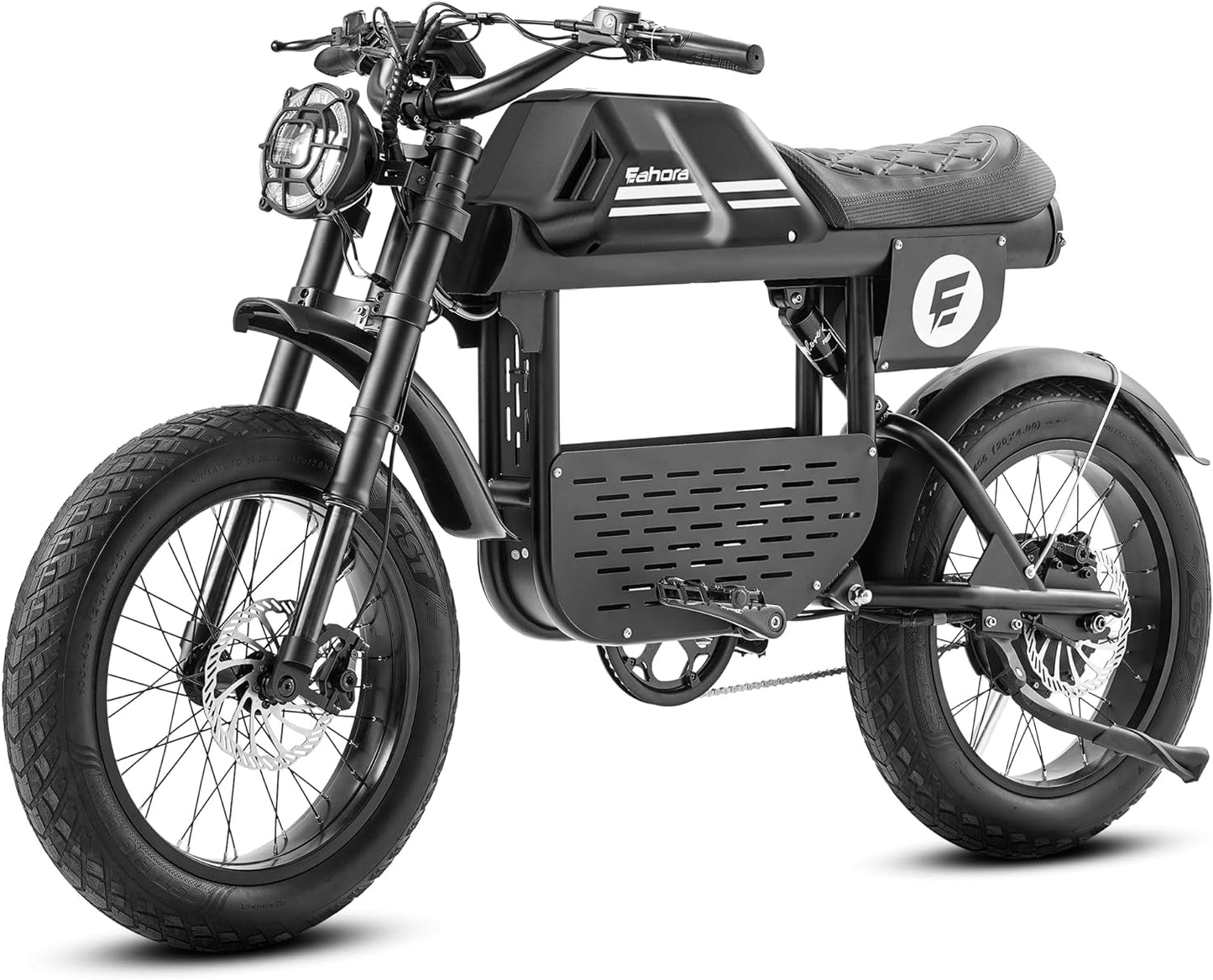 Electric Bike for Adults 1000W 30MPH, 48V 20Ah Removable Battery,20" Fat Tire Electric Dirt Bike,80 Miles Long Range Ebike,Full Suspension Hydraulic