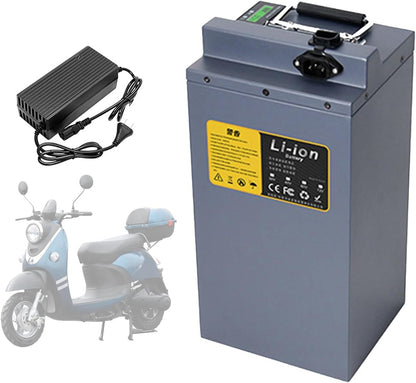 Ebike Battery 60V 72V 45Ah 55Ah 65Ah Lithium Li-Ion Battery Pack 60V 20Ah 25Ah 35Ah Replacement Motorcycle Battery 72V 85Ah 100Ah Moped E-Tricycle
