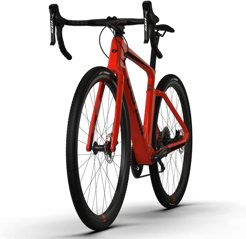 Carbon Gravel Road Bike Bicycle, 700C Wheels, 22 Speeds Shimano 105 Groupset & Brake Disc, for Men Womens, Ultra-Light Frame