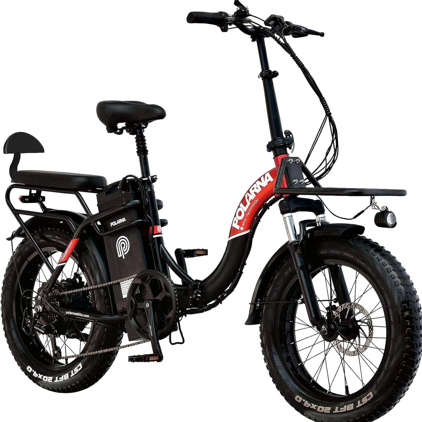 Electric Bike for Adults 20" Ebike 750W Motor Samsung 48V 30Ah Removable Battery Fat Tire Electric Bike Mountain Beach Snow Bike 30MPH…