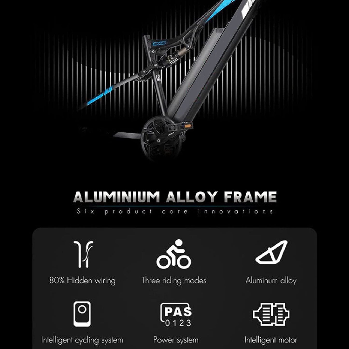 Electric Bike, Adults Electric Bicycle 20" X 4.0" Fat Tire E-Bike 1000W 48V 17Ah Removable Battery 7 Speed Gears Ebike Mountain Snow Beach City