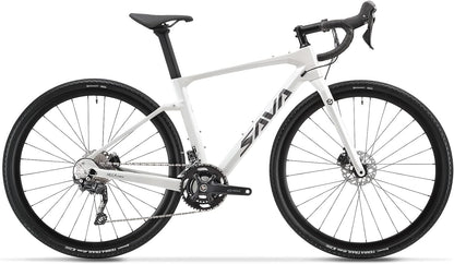 Carbon Gravel Road Bike,T800 Carbon Gravel Dis Brake Bicycle with Professional Adventure Shimano GRX400 20 Speed Groupset and Extra Wide Tires