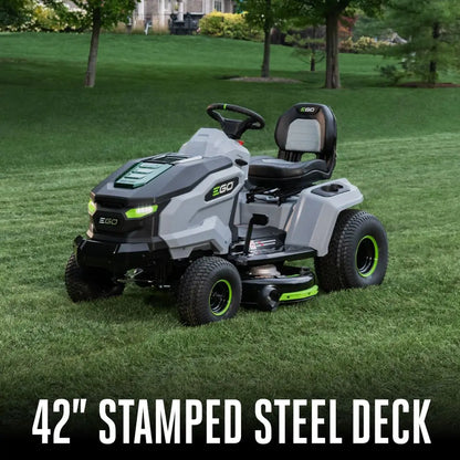 NEW! EGO POWER+ 42” T6 Riding Lawn Tractor