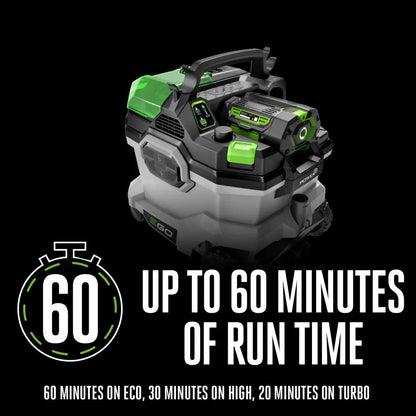 NEW! EGO POWER+ 9 Gallon Wet/Dry Vacuum (Battery & Charger Included)