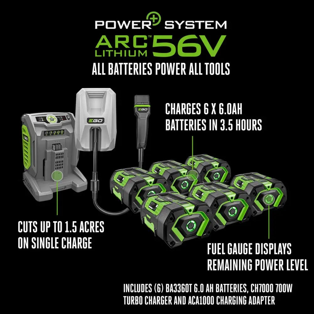 NEW! EGO POWER+ 42” T6 Riding Lawn Tractor