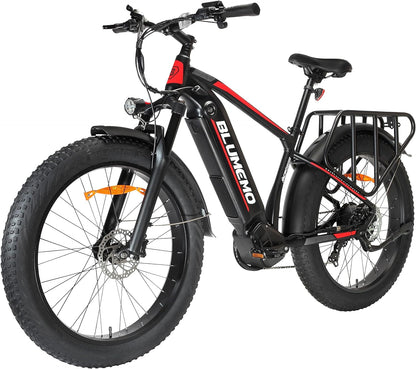 Electric Bike for Adults,Electric Bicycle 750W BAFABG Motor,Removable 48V 17.5Ah Battery 26" Fat Tires,32Mph Speed,7-Speed,Hydraulic Brake