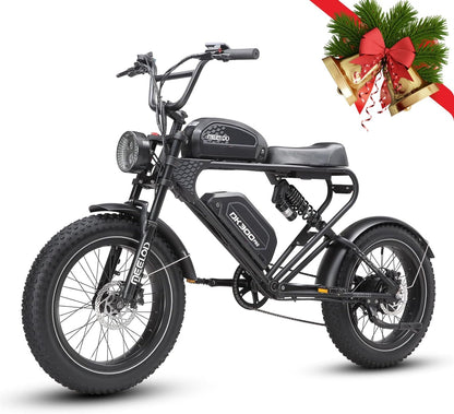 Electric Bikes,2400W Adult Electric Bicycles 35MPH Mountain Ebike 48V 40Ah Dual Removable Lithium Battery Dual Suspension Fork 7-Speed Gears 48V LED
