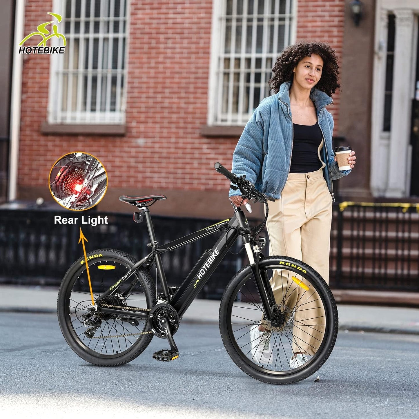 Electric Bike for Adult 750W Electric Mountain Bike 48V 13AH Removable Battery Ebike with Suspension Fork Aluminium Frame, Professional 21-Speed Gears