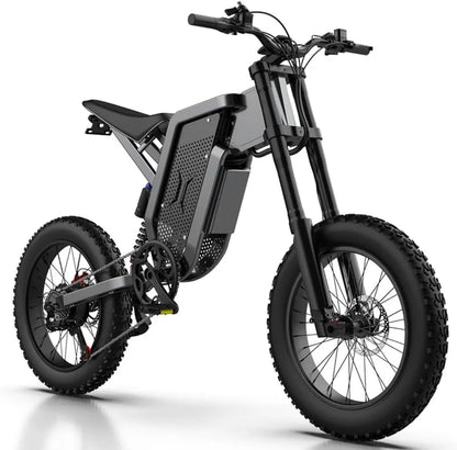 X21 Electric Bike for Adults 2000W 35AH Samsung Battery up to 32MPH Mountain Moped Ebikes Mens Snow Electric Bicycle 20“*4.0 off Road Tire E-Bike for