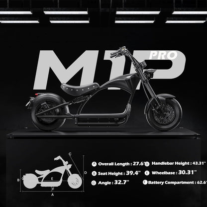 M1P PRO 4000W 49Mph Electric Motorcycle, 55 Miles 60V 42Ah Battery, One Extra 42Ah Spare Battery, Street Legal Electric Motorcycle for Adults
