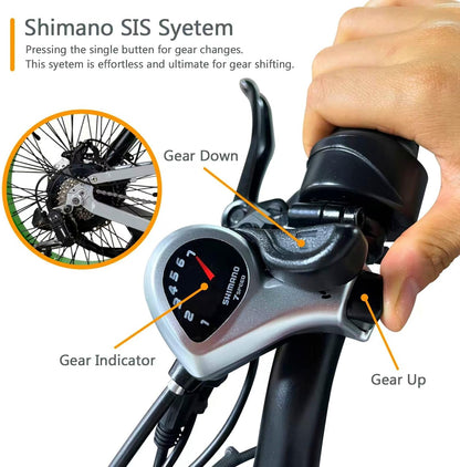 750W Electric Bike for Adults Electric Bicycle 20In Fat Tire Bikes, Folding Ebike for Adults with Samsung Battery 48V Front and Rear Shocks