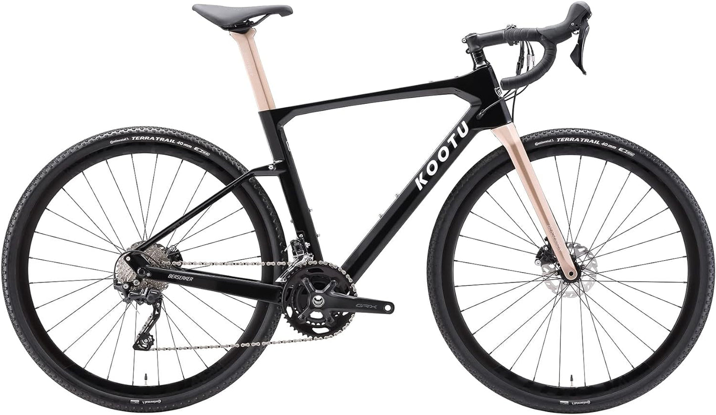 Carbon Gravel Road Bike, T800 Carbon Frame Adventure Road Bicycle with Shimano GRX 400 Shift Professional Adventure Groupset 20 Speed Disc Brake