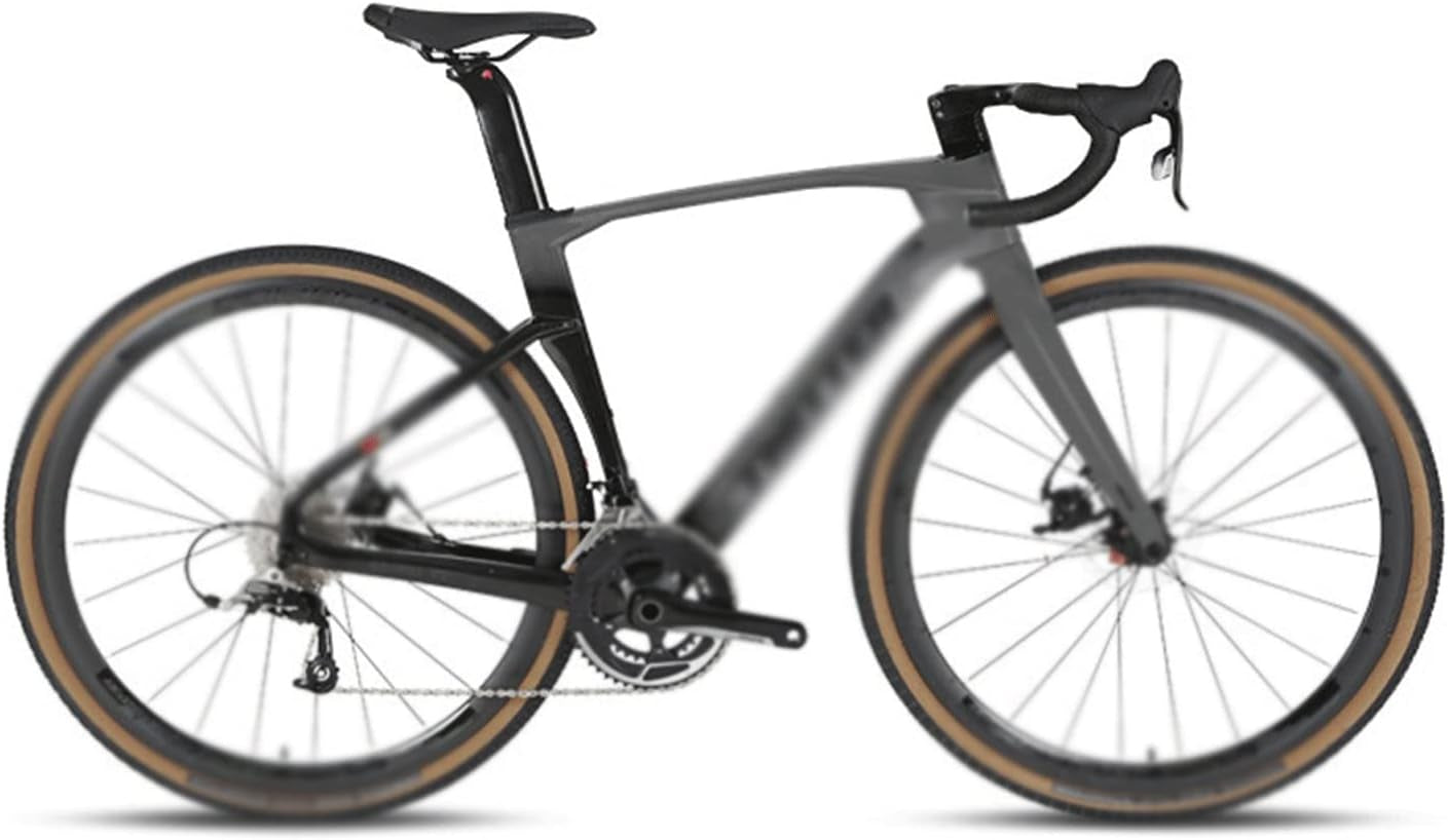 Comfort Bike Road Bike Disc Brake Fully Hidden Cable Carbon Fiber Handlebar Use Groupset