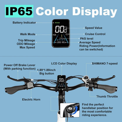 Electric Trike for Adults 100+ Miles Long Range 20" Fat Tire Electric Tricycle 750W 48V 31.5Ah Removable Dual Battery 3 Wheel Electric Bicycle with