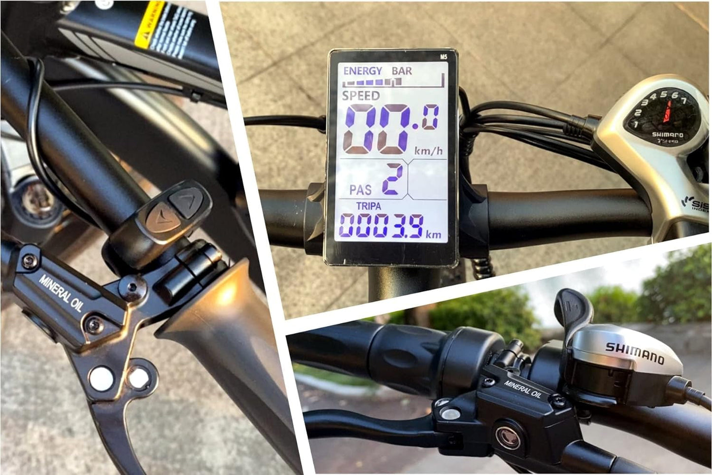 Electric Bike Adults, 26'' 1000W 48V 17Ah Ebike,Fat Tire Electric Bicycle, 7-Speed,Up to 40 Miles,Snow Beach Mountain E Bike