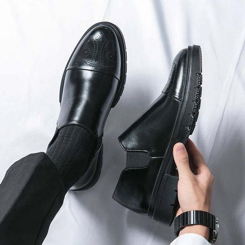 Cortas Genuine Leather Shoes - Melae