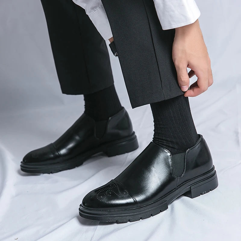 Cortas Genuine Leather Shoes - Melae