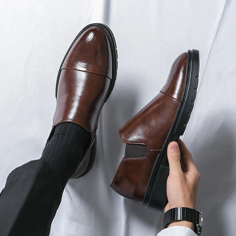 Cortas Genuine Leather Shoes - Melae