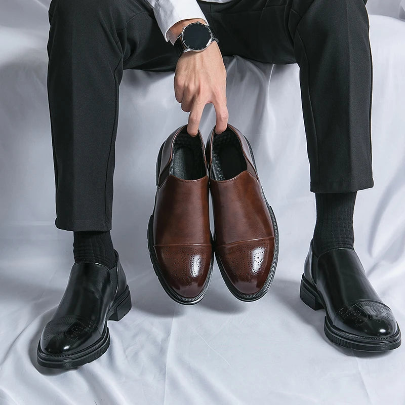 Cortas Genuine Leather Shoes - Melae