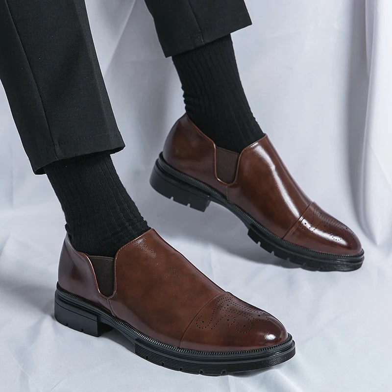 Cortas Genuine Leather Shoes - Melae