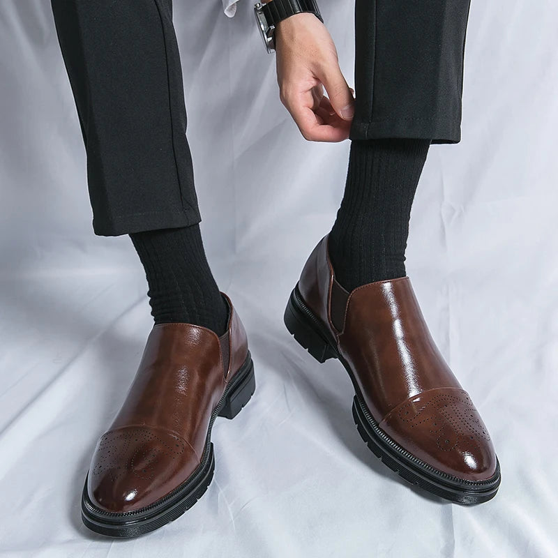 Cortas Genuine Leather Shoes - Melae
